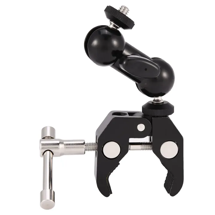 Multi-Function%20Ball%20Head%20Adapter%20Arm%20Mount%20with%20Adjustable%20Clamp%20Accessory%20for%20Cameras%20-%20Image%206