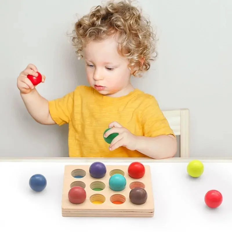 Wooden Montessori Toys for Kids Early Education Preschool Toy