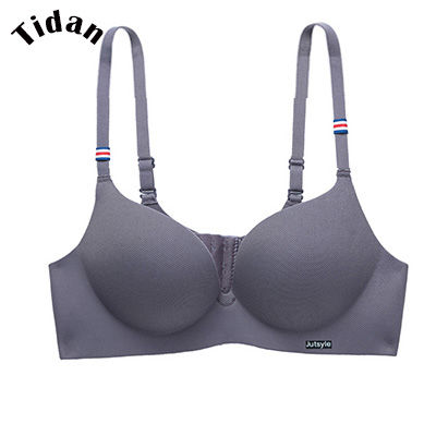 Summer%20Light%20and%20Small%20Chest%20Gathered%20Girl%20Comfort%20Simple%20Bra%20-%20Image%202