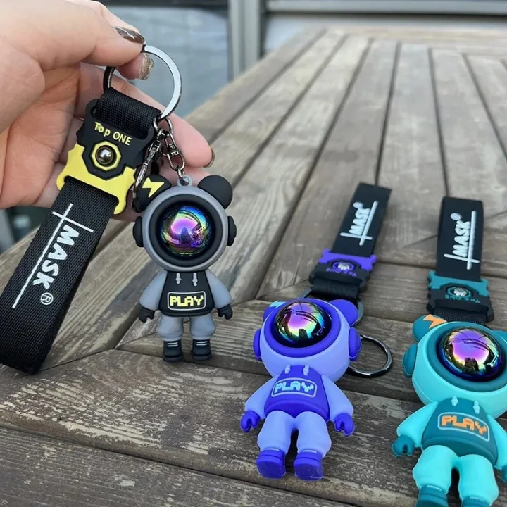 Astronaut%20bear%20Key%20Chain%20key%20ring%20for%20bike%20Motor%20cycle%20Car%20Gift%20-%20Image%208
