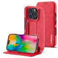(New) For iPhone 16 Pro Max LC.IMEEKE Hon Ancient Series Flip Leather Phone Case.