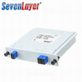 Computer Connetor Network Fiberhome 1-2 1-4 1-8 1-16 SC UPC Optical Fiber Splitter Cassette Box Plug-in Type Optical PLC Splitter All Blue.