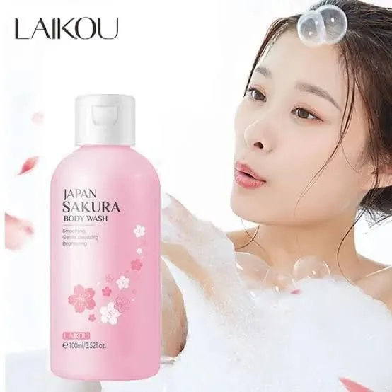 LAIKOU%20Japan%20Sakura%20Shower%20Gel%20Moisturizing%20Whitening%20Cleaning%20Elegant%20Fragrance%20Oil%20Control%20Bodycare%20Shower%20Gel%20Skin%20Care-%20100ml%20-%20Image%203