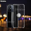 Phone Case Mi Xiaomi12C Back Cover Soft Clear Shockproof Car Magnetic Holder Ring Casing for Redmi 12C Cover Cases.