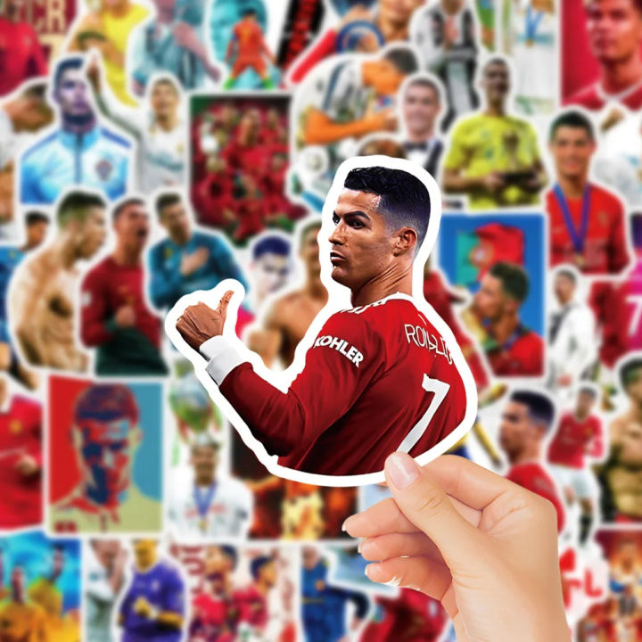 50Pcs%20Set%20Cristiano%20Ronaldo%20Pattern%20Stickers%20PVC%20Luggage%20Laptop%20Guitar%20Decals%20Collection%20Gift%20Wall%20Decoration%20-%20Image%202
