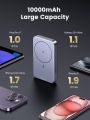 Ugreen 10000mAh 20W Foldable Kickstand Magnetic Wireless Power Bank. 