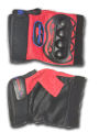 Biker Motorcycle Riding Hand Gloves Half Finger-Pro Biker (Local).