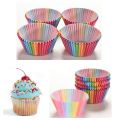 24 pcs- Regular size Assorted Paper Cupcake Liners Muffin Cases Baking Cups cake mold- Randomly Selected Design. 