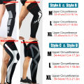 1 Piece Sports Leg Sleeves Compression Anti-UV Full Long Leg Covers for Running Basketball Football Volleyball Cycling Fitness. 