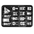 16 Pcs Sewing Machine Presser Feet Set, Sewing Machine Foot Fit for , Singer//. 