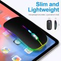HP BTW900 Wireless Bluetooth Rechargeable Mouse – 2.4GHz Dual Mode Slim RGB Mouse for Laptop & PC.