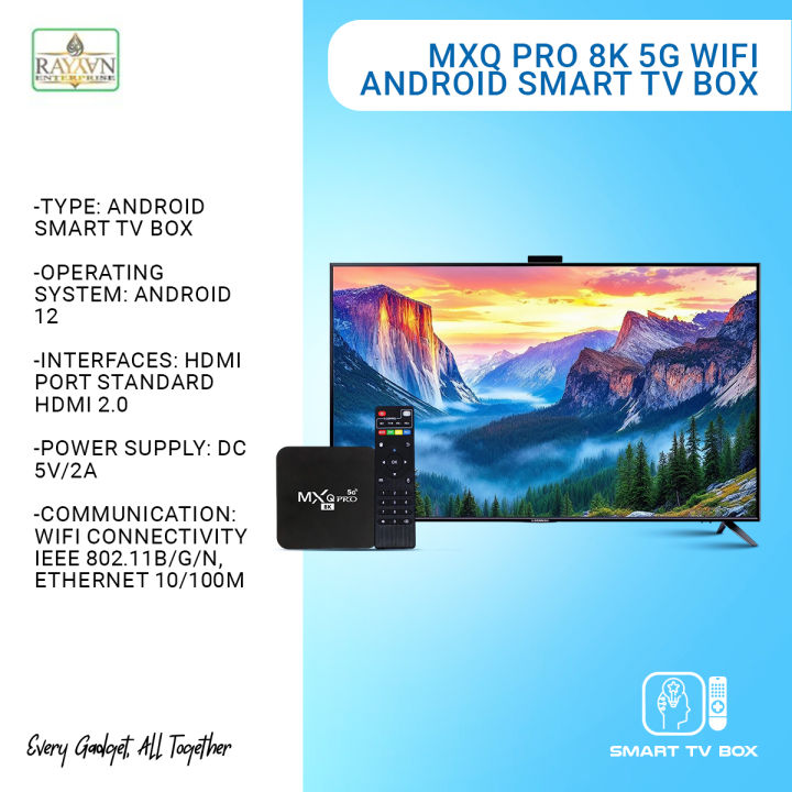 Mxq%20Pro%208K%205G%20Wifi%20Android%20Smart%20Tv%20Box-Now%208Gb%20Ram%20128Gb%20Rom%20-%20Android%2012%20-%20Transform%20Tv%20Into%20Smart%20Hub%20With%20Powerful%20Mxq%20Pro%208K%20Android%20Smart%20Tv%20Box%20-%20Image%203
