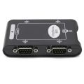 9pin Usb 2.0 To 4 Ports Rs232 Serial Db9 Com Controller Connectors Adapter Hub Wholesalse. 