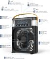Portable USB Air Cooler Fan with Dream Light and Humidifier. 