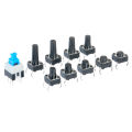 KOGEEK 180PCS Tactile Push Button Switch Micro Momentary Tact Assortment Kit 10 Value 6 x 6mm 4 Pin Micro Switches.