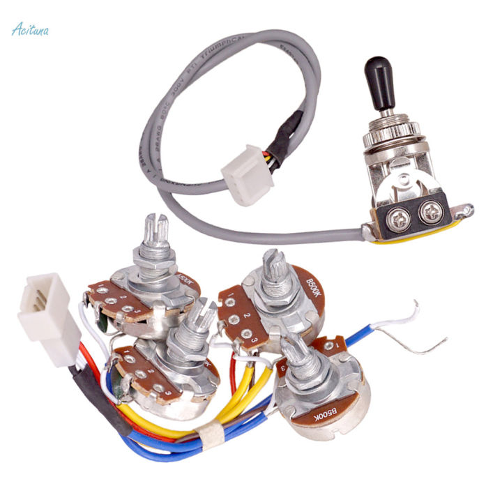 3 Set 3 Way Toggle Switch A500K B500K Pots Circuit Wiring | Daraz.com.bd