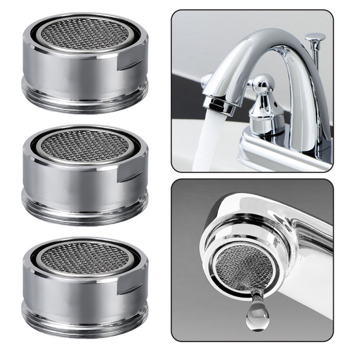 1/2/10PCS Brass Water Saving Faucet Tap Aerator Replaceable Filter 24MM Thread Bathroom Faucet Bubbler Bathroom Parts Sink Accessories