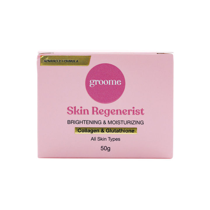 Groome%20Skin%20Regenerist%20Brightening%20&%20Moisturizing%20lightweight%20soft%20finish%20bright%20skin%20day/night%20cream%20collagen%20boost%20deep%20hydration%20anti-aging%20-%20Image%204