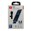 K11  Wireless Professional Microphone For Live, Video, Sound Recorded-Type-C. 