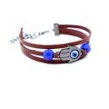 The Last Of Us Leather Bracelets for Women Man Ellie Dina Hamsa Evil Eye Charm Bangle Game Jewelry pulseras Accessories Gift. 