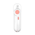 LED Light Pet Nail Clipper Professional Pet Cat Dog Nail Trimmer Cat and Dog Nail Cutters Animal Grooming Rabbit Nail Clippers with Cat Dog Nail File Grinder.