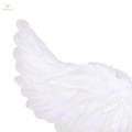 Feather Fairy Wing Adult Props for Masquerade Performance Halloween Decoration , White. 