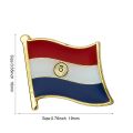 Country Flag Badge Flag Brooch National Flag Lapel Pin International Travel Pins Collections.