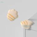 4Pcs Table Corner Guards Corner Protector Paw Print Silicone Corner Cushions Child Baby Proofing Corner Edge Protection for Cabinet Cupboard. 