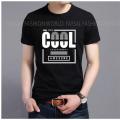 Expensive High Quality Low price Twain CVC Half Sleeve t-shirt for men.