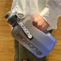 2.4 Liter Sports Water Bottle With Straw Large Capacity Fitness With Scale Gradient Kettle Outdoor Plastic Portable Water Bottle.