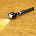 Geepas GFL3827 Rechargeable LED Flashlight Hyper-bright cool white microchip LED. 