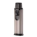 Metal Double Flame Windproof Lighter Large Flame Lighter Jet Flame Lighter Gadgets For Men. 