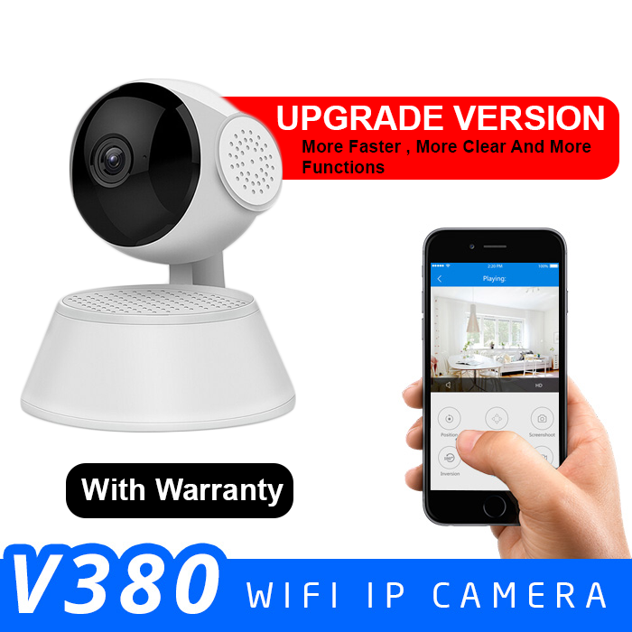 IP Camera V380 HD WiFi IP Camera Robotic 360 Degree Rotation