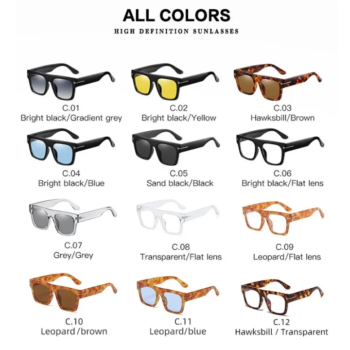 Fashion%20Square%20Sunglasses%20for%20Women%20Men%20Sports%20Driving%20Sun%20Glasses%20Anti-Glare%20100%25%20UV%20Protection%20Metal%20T%20Word%20Design%20-%20Image%205