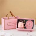 Ceramic Coffee Mugs with Temperature Control, Milk Heater, Thermal Insulation Pad, Tea Cup Set, Creative Coaster, 350ml.