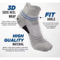 SOCKS FOR MEN - BREATHABLE MOISTURE WICKING SPORTS SOCKS - SHORT TUBE SWEAT ABSORBENT SOCKS FOR MEN.