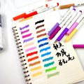 Purple Mouse Soft Head Acrylic Marker Pen Kindergarten Art Set Washable Painting Creative DIY Ceramic Graffiti Pen.
