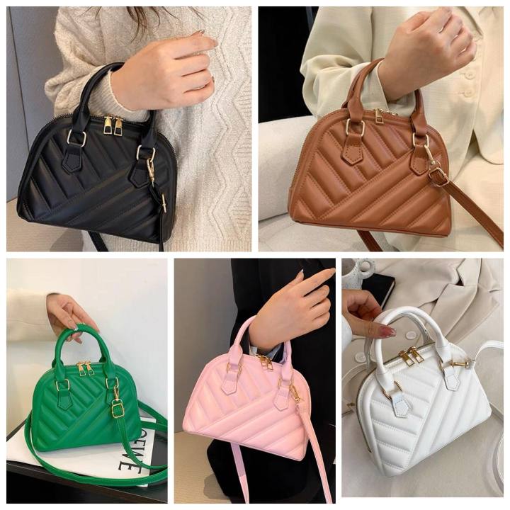 Fashionable Handbag Casual One-Shoulder Cross-Body PU Shell Bag Handbags For Women Luxury