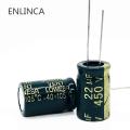 2Pcs Electrolytic Capacitor 22uF 450V Radial Polarized Aluminum Electrolytic Capacitors.