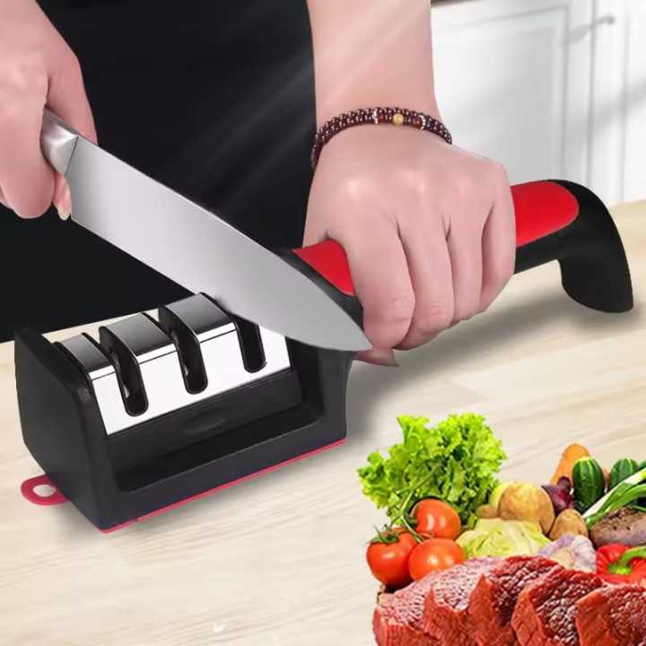 Plastic%20and%20Stainless%20Steel%20Knife%20Sharpener%20Effortlessly%20Enhances%20Blade's%20Sharpness,%20Ensuring%20Optimal%20Cutting%20Performance%20and%20Durability%20-%20Image%202