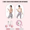Cordless Jump Ropes Smart Electronic Intelligent Counting Wireless Skipping Rope Calorie Consumption Fitness Body Building Exercise Jumping Rope. 