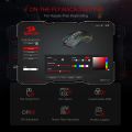 Redragon M808 Storm Lightweight RGB Gaming Mouse, 85g Ultralight Honeycomb Shell - 12,400 DPI Optical Sensor - 7 Programmable Buttons - Precise Registration - Super-Lite Cable - White. 