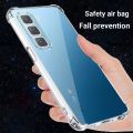 Infinix Hot 60i /Hot 60 /Hot 60 pro/Hot 60 Pro+ Transparent Protective Transparent Airbag Bumper Phone Case Back Cover. 