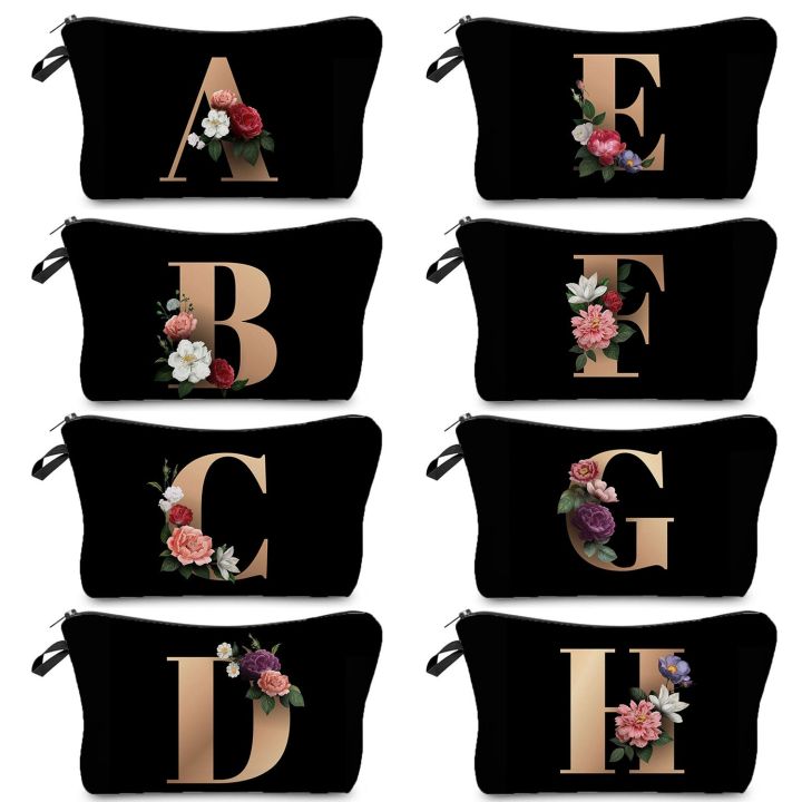 26%20Initials%20Flower%20Cosmetic%20Bag%20A-Z%20Letter%20Makeup%20Bags%20Women%20Travel%20Bridesmaid%20Ladies%20Portable%20Cosmetic%20Case%20Girls%20Beauty%20Bags%20-%20Image%203