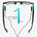 2022 Switchable Smart MP3 Audio Sunglasses Smart Glasses Wireless Compatible Blue Light Blocking Smart Glasses. 