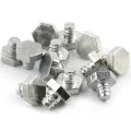 【Happy baby toy store】1pcs Beyblad Spinning Top Fight Parts Metal Face Bolts Performance Tip Pack 6pcs/ lot. 