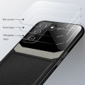 【3C VictoryEagle】Case for Samsung S21 5g leather tempered shockproof back cover. 