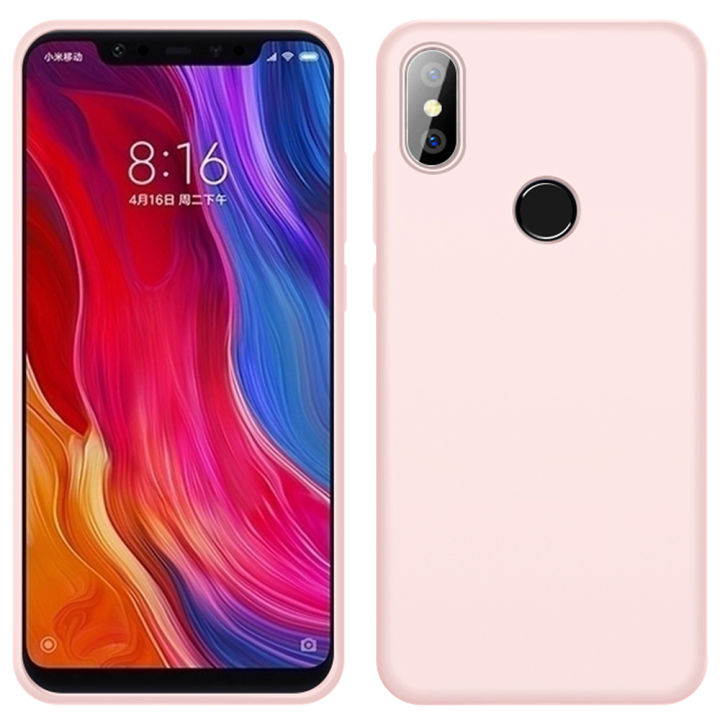 Liquid%20Silicone%20Soft%20Cover%20For%20Xiaomi%20Mi%208%20SE%20Shockproof%20Phone%20Case%20-%20Image%202