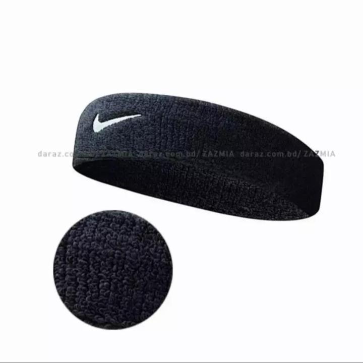 Anti-Slip Universal Men Women Quick Drying High Elastic Sports Yoga Headband Black