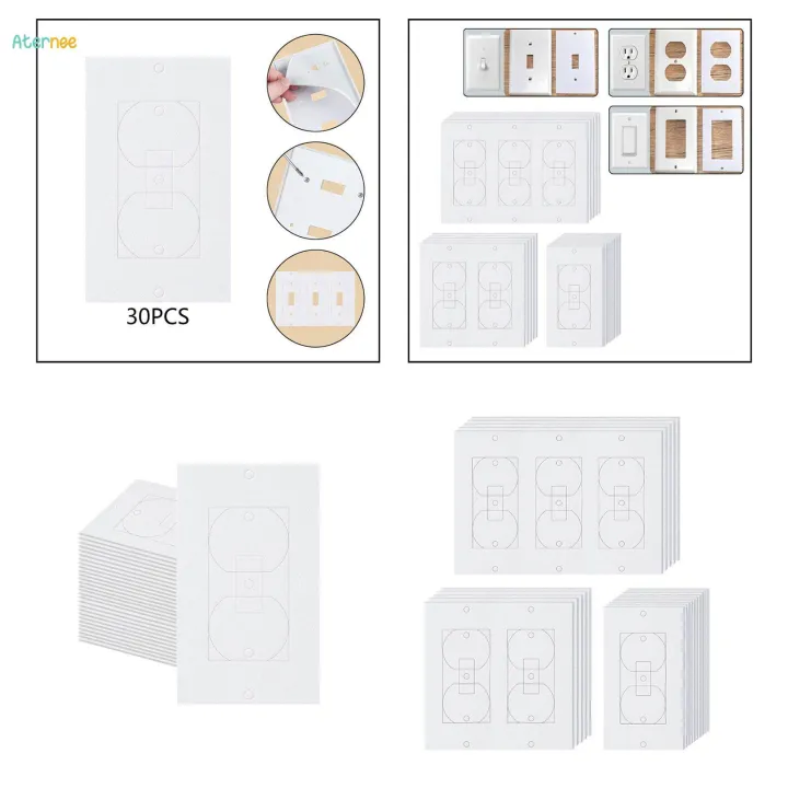 30%20Pieces%20Wall%20Plate%20Outlet%20Sealers%20Insulation%20Wall%20Insulation%20Gasket%20for%20Rocker%20Duplex%20-%20Image%203